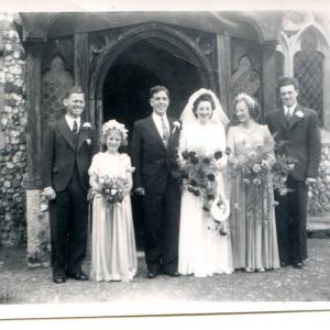 wedding St Mary's 1949